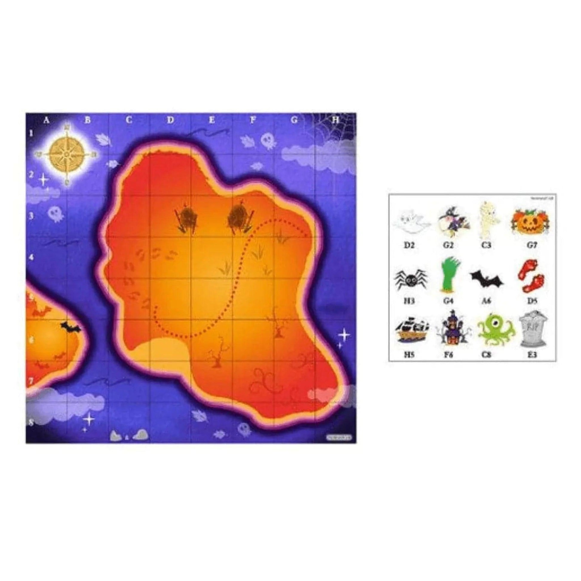 Halloween Treasure Map Game - PoundToys