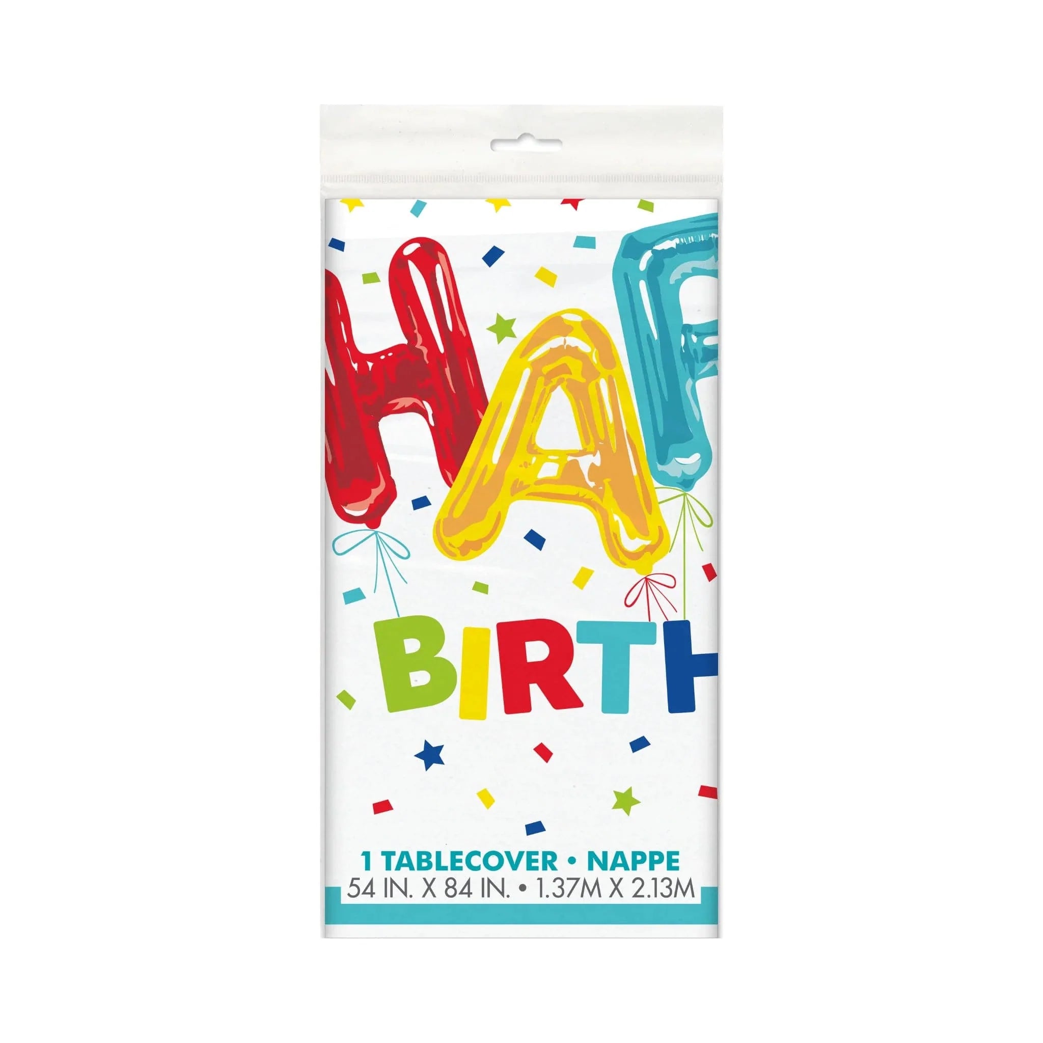 Happy Birthday Table Cover - PoundToys