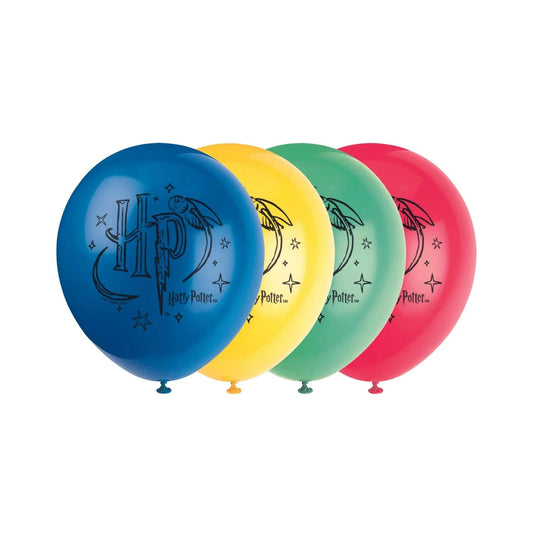 Harry Potter 12" Latex Balloons 8pk - PoundToys