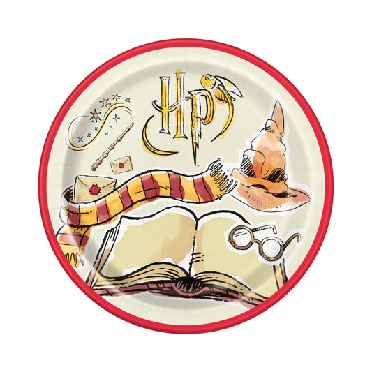 Harry Potter 9" Dinner Plates 8pk - PoundToys