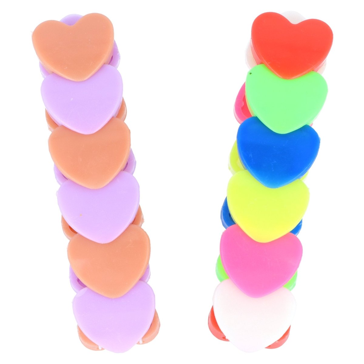 Heart Shaped Elasticated Bracelet (5.5cm) - PoundToys