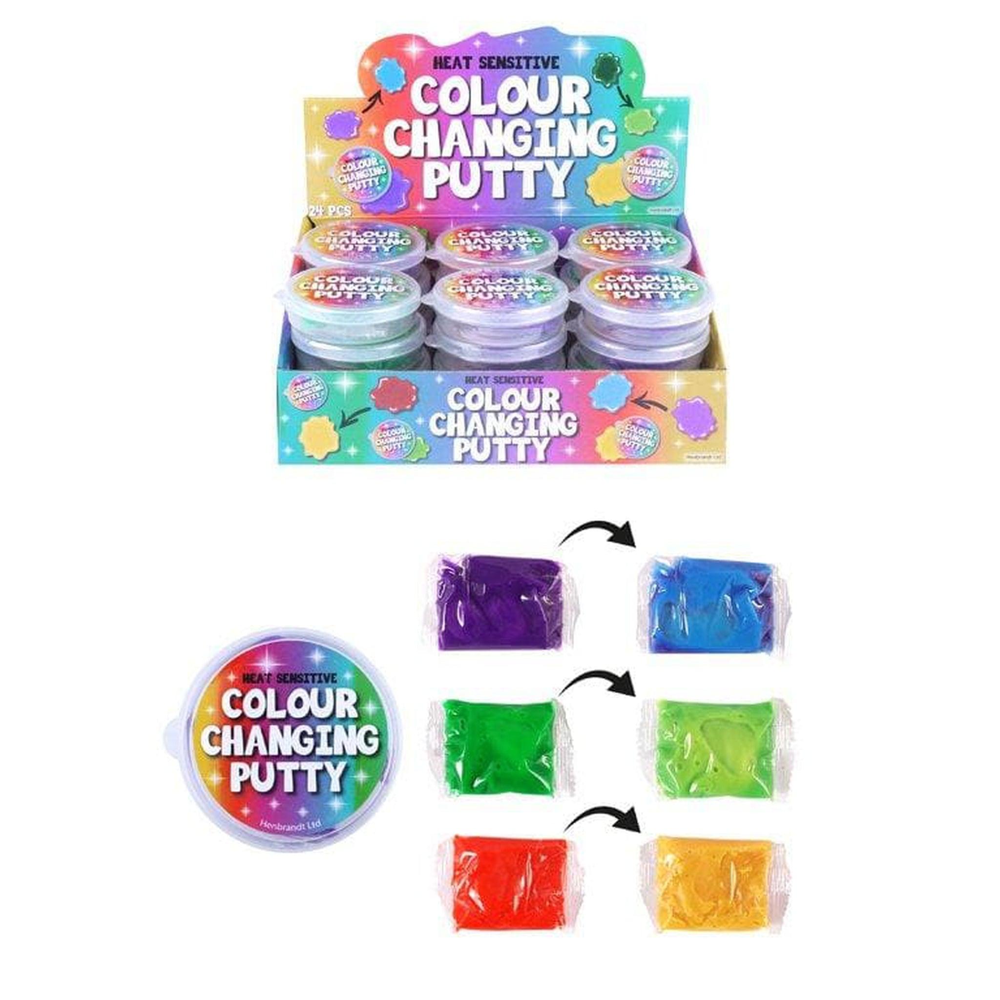 Heat Sensitive Colour Changing Putty - PoundToys