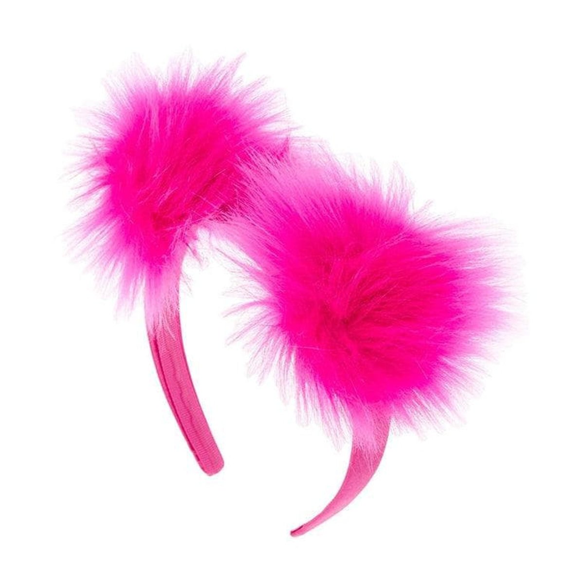 Hot Pink Furry Headband ( Claires Accessories ) - Kids Party Craft