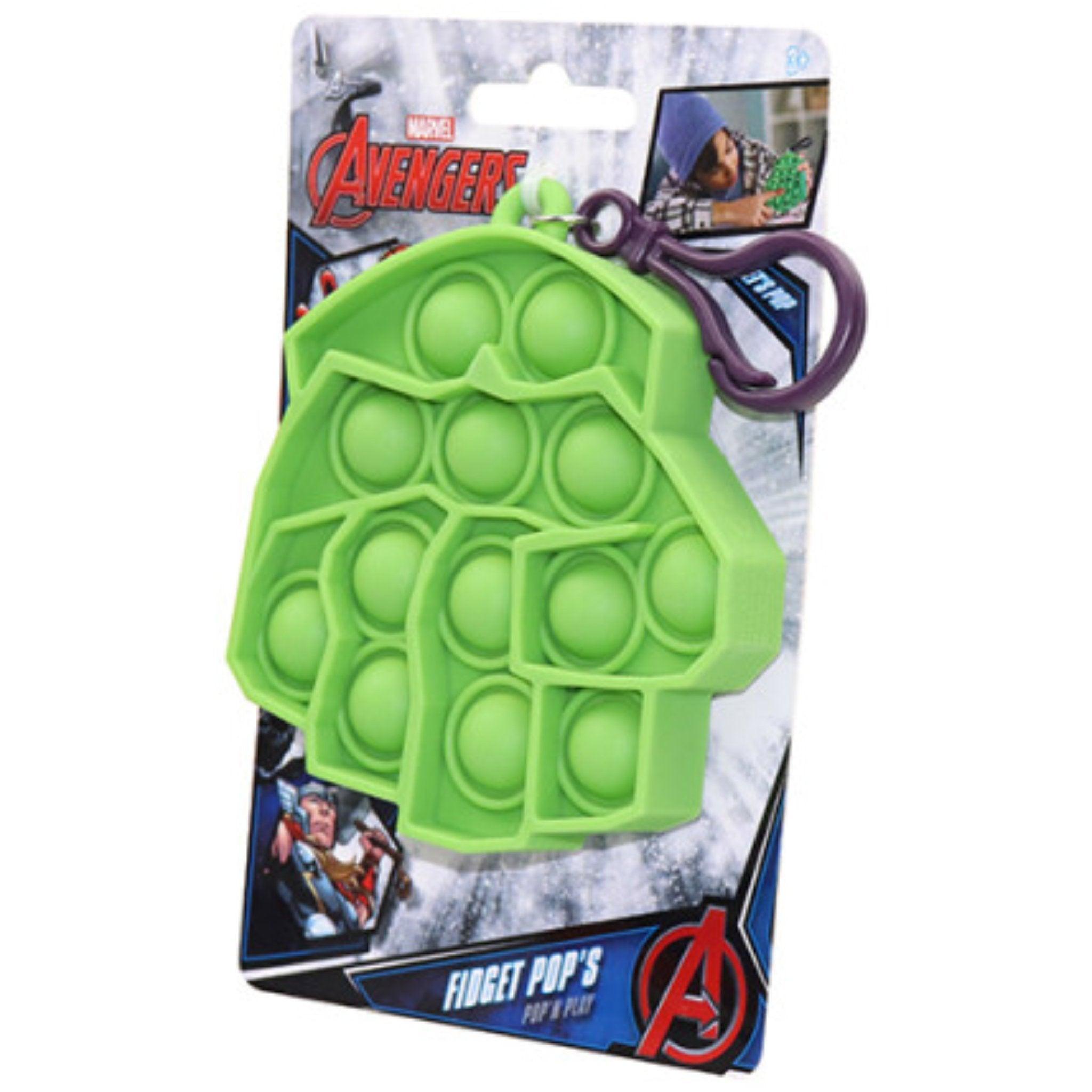 Hulk Fist Fidget Pop Keychain - PoundToys