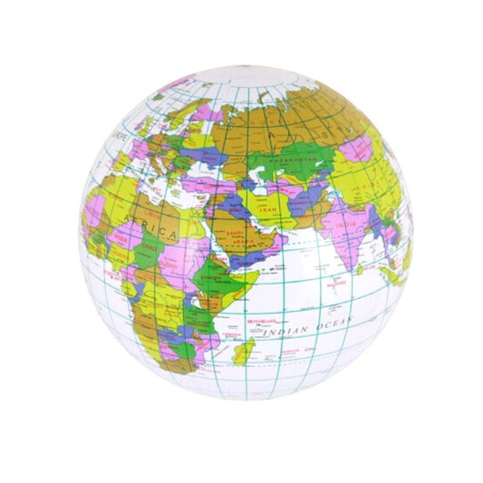 Inflatable Globe 40cm - PoundToys