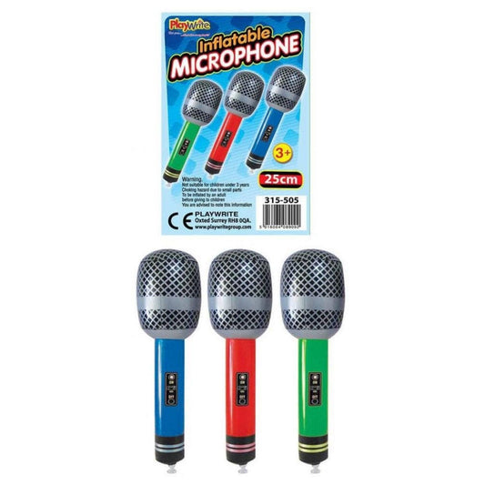 Inflatable Microphone 25cm - PoundToys