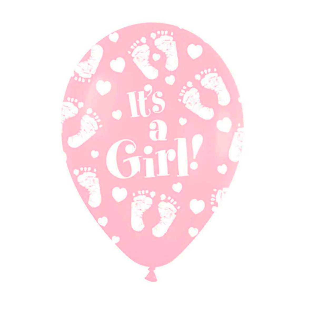 Its A Girl Pink Balloon - PoundToys