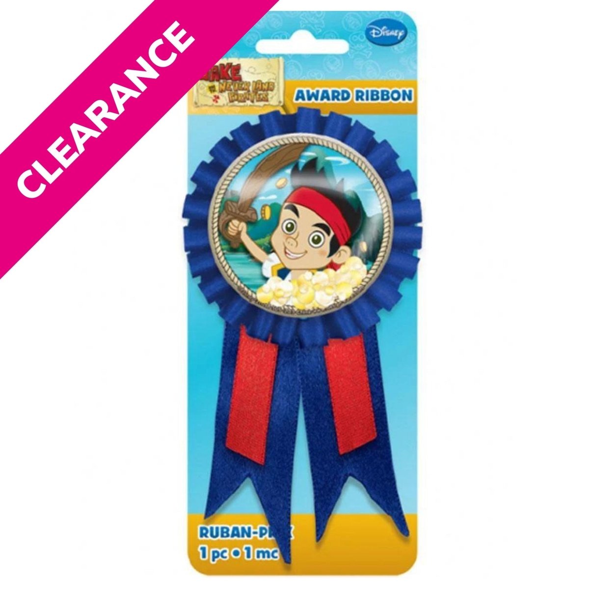 Jake & The Neverland Pirates Award Ribbon - PoundToys