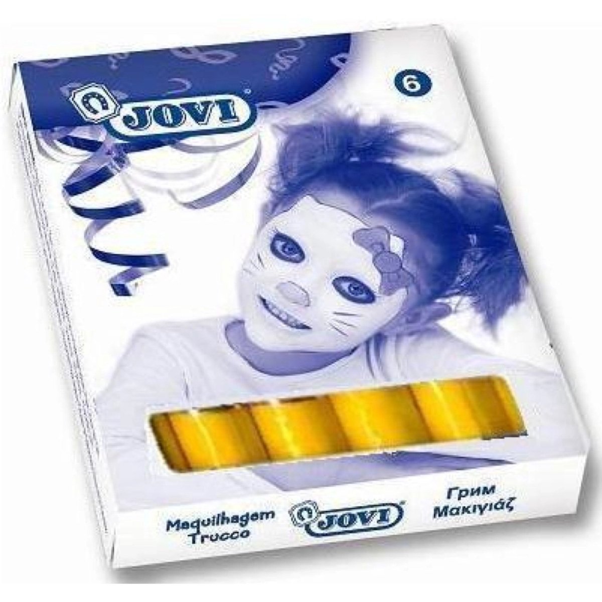 Jovi Yellow Face Paint Crayons - PoundToys