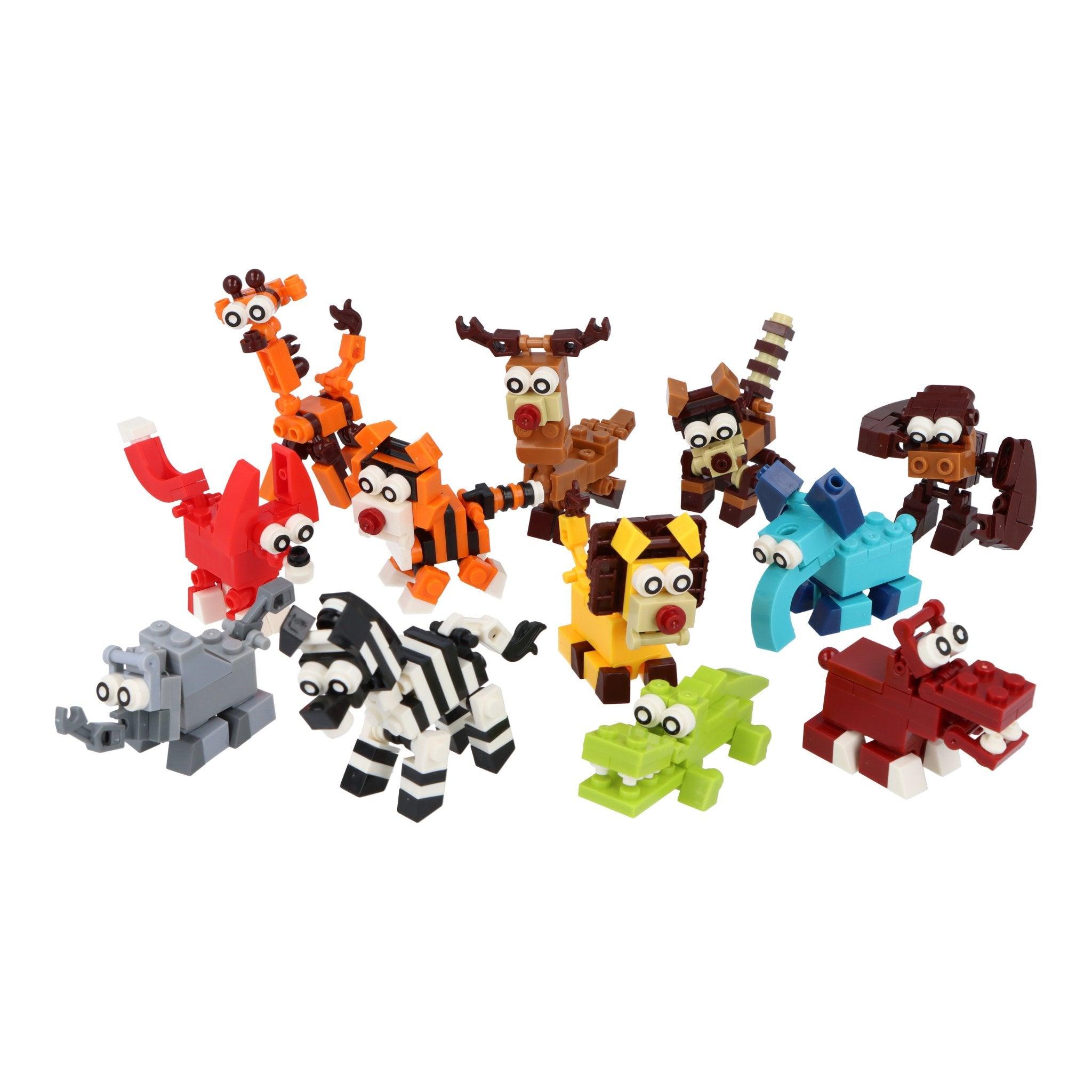 Jungle Animal Brick Kits - PoundToys