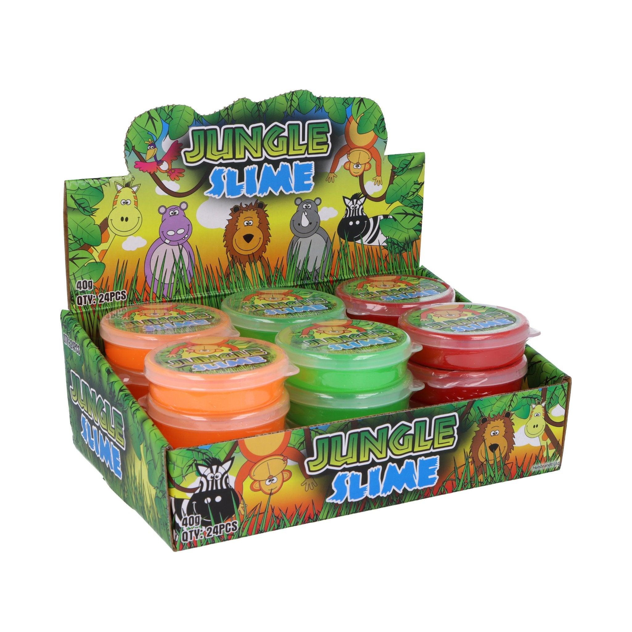 Jungle Animal Slime Tub (7cm x 2cm) - PoundToys