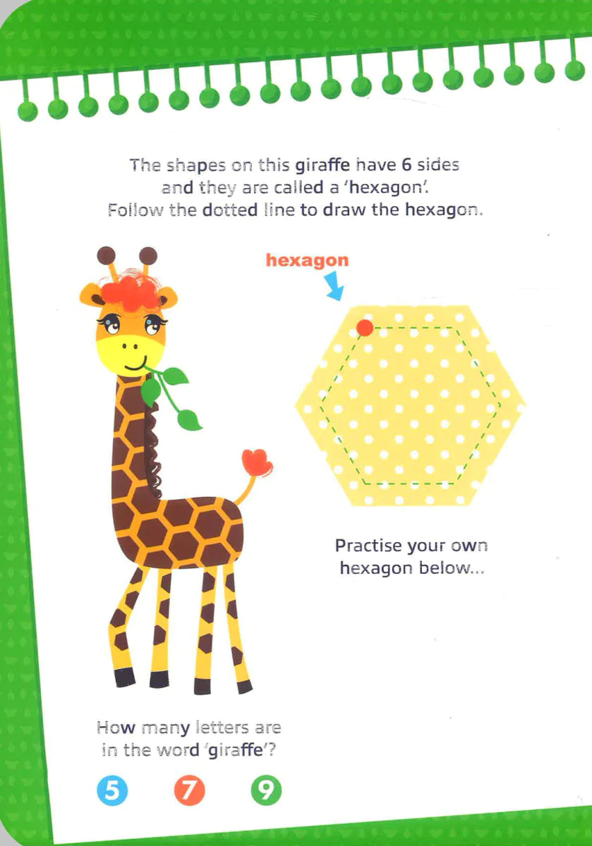 Jungle Safari Wipe Clean With Pen Book - PoundToys