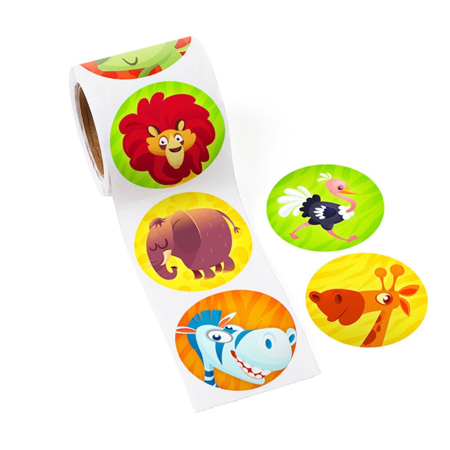 Jungle Sticker Roll (200 Stickers) - PoundToys