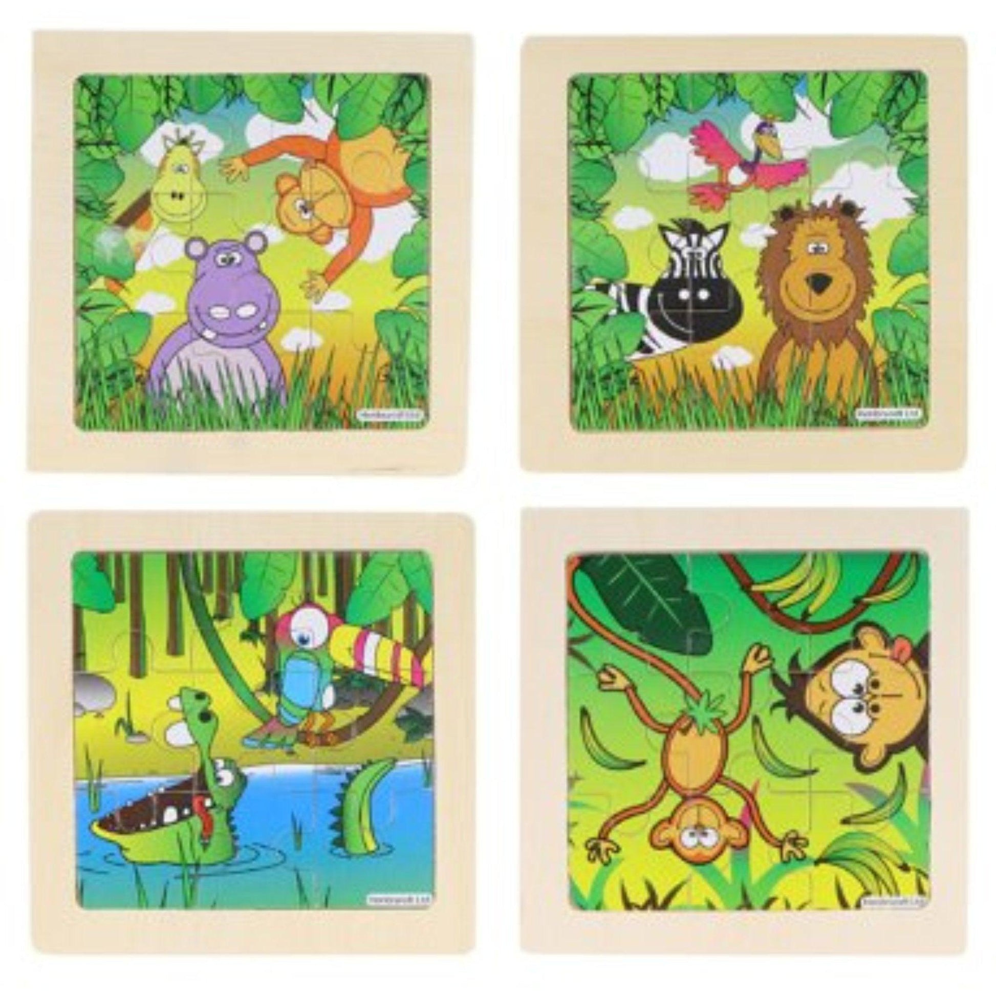 Jungle Wooden Jigsaw Puzzle - PoundToys