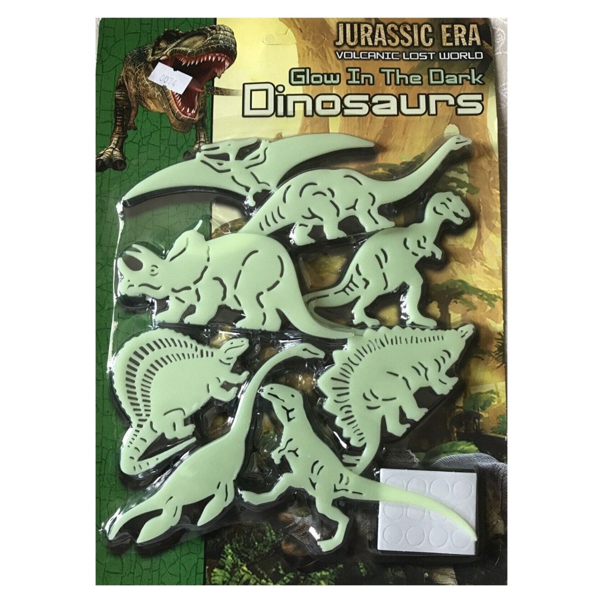 Jurassic Era Glow In The Dark Dinosaurs - PoundToys