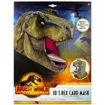 Jurassic World Dominion 3D T-Rex Card Mask - PoundToys