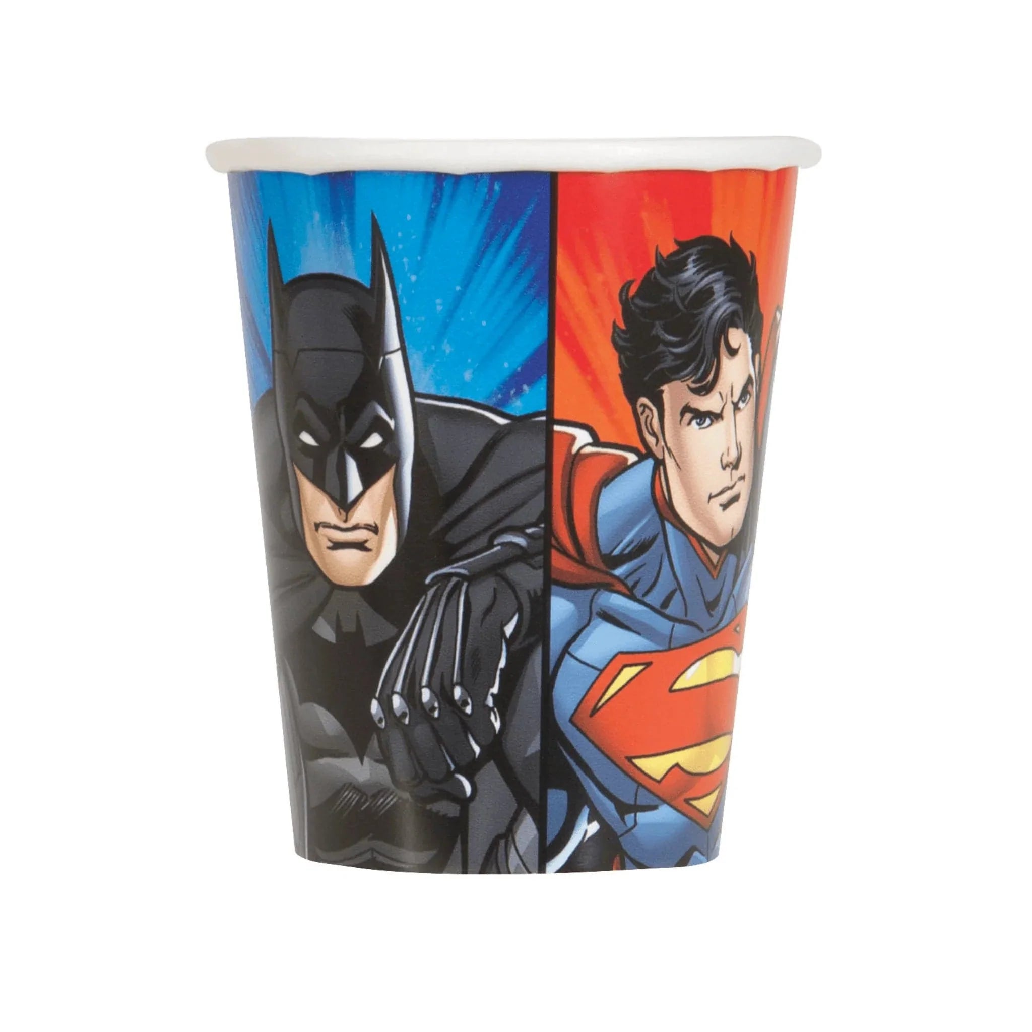 Justice League 9oz Cups 8pk - PoundToys