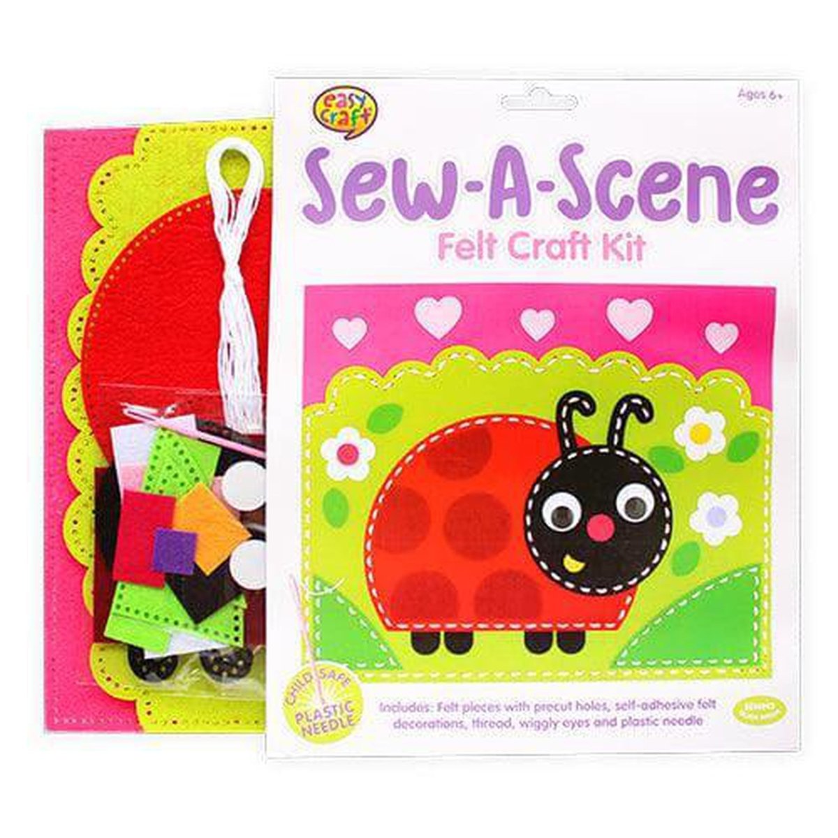 Ladybird Sew a Scene kit - Kids Party Craft