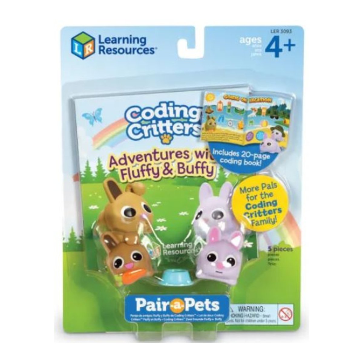 Learning Resources Coding Critters Pair-A-Pets - Kids Party Craft