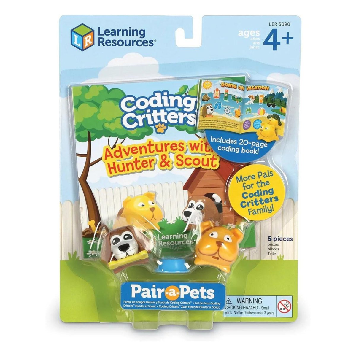 Learning Resources Coding Critters Pair-A-Pets - PoundToys