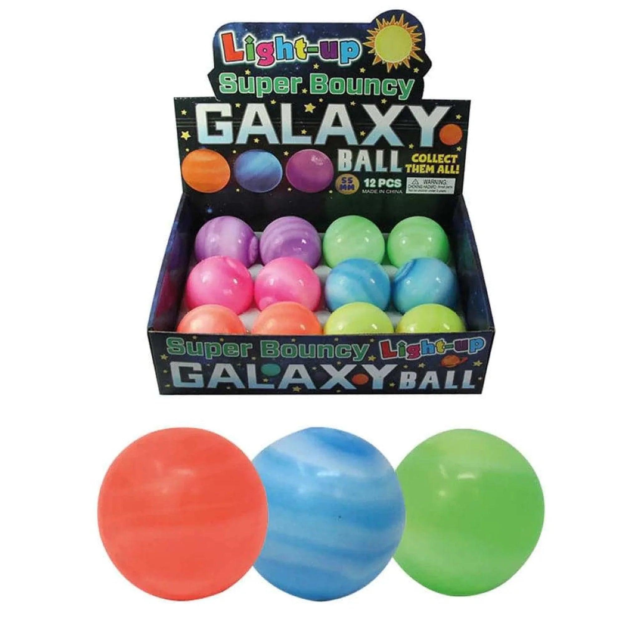 Light Up Galaxy Ball 55mm - PoundToys