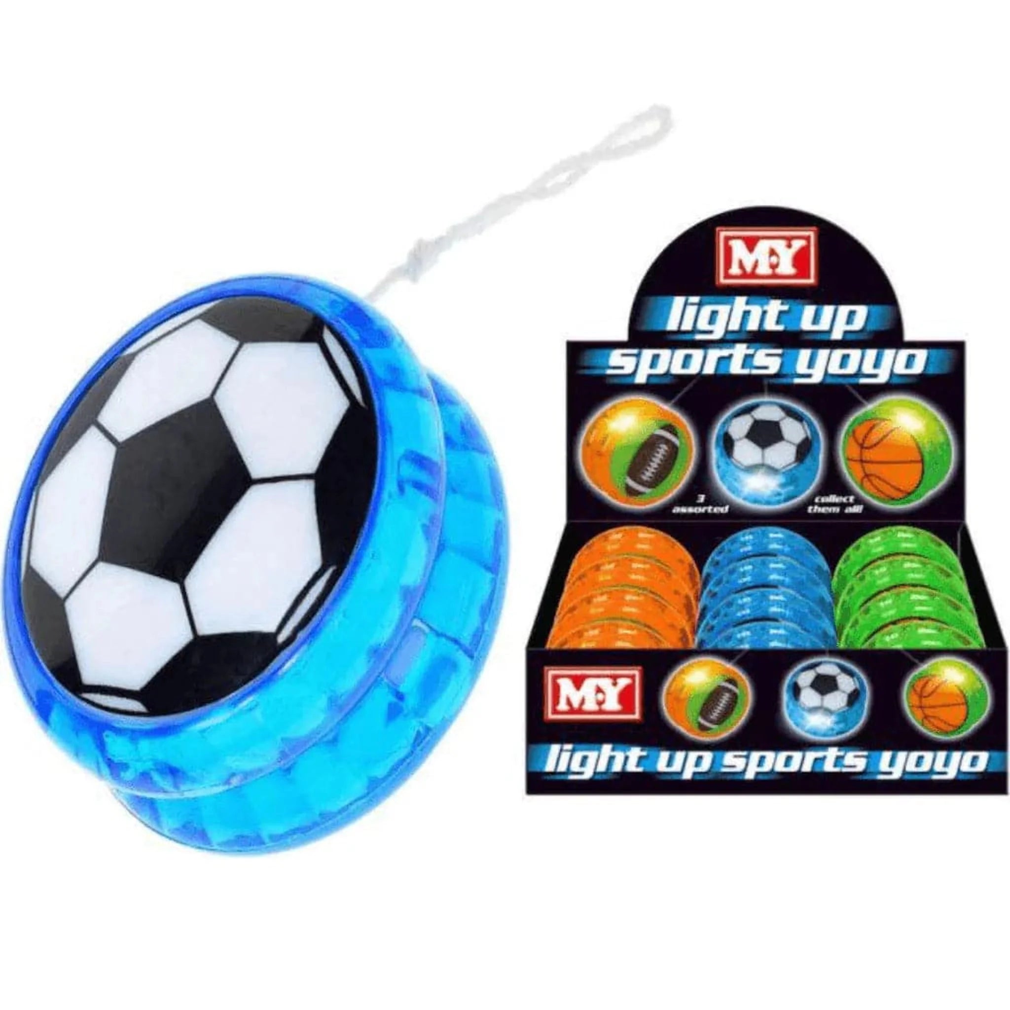 Light Up Sports Yoyo - PoundToys