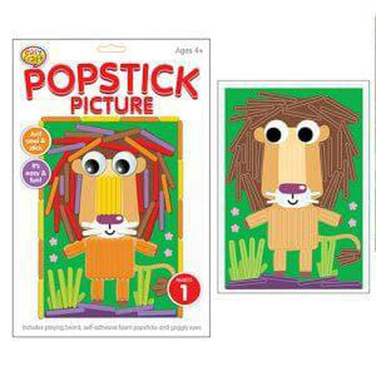 Lion Popstick Picture Kit - PoundToys