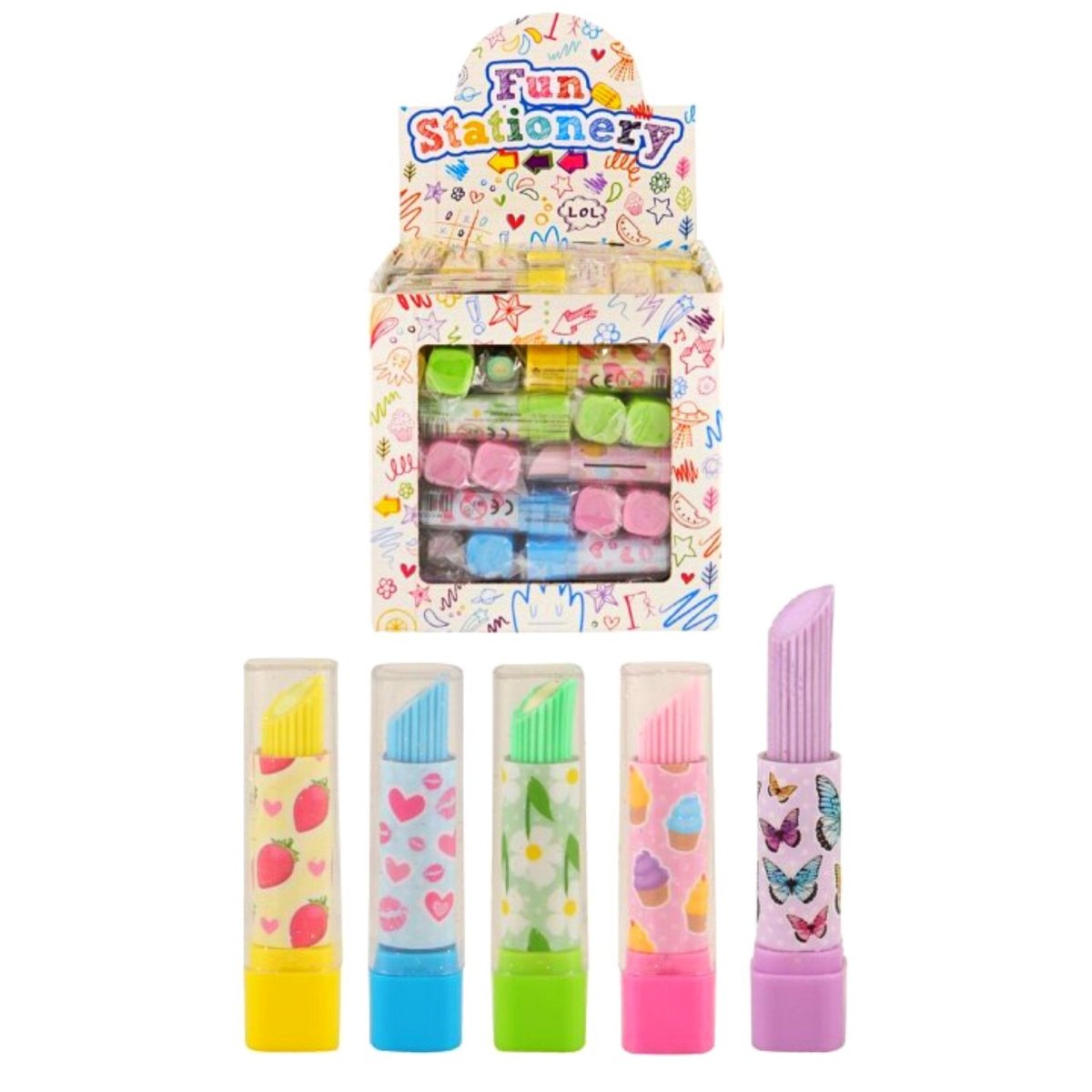 Lipstick Eraser - Kids Party Craft