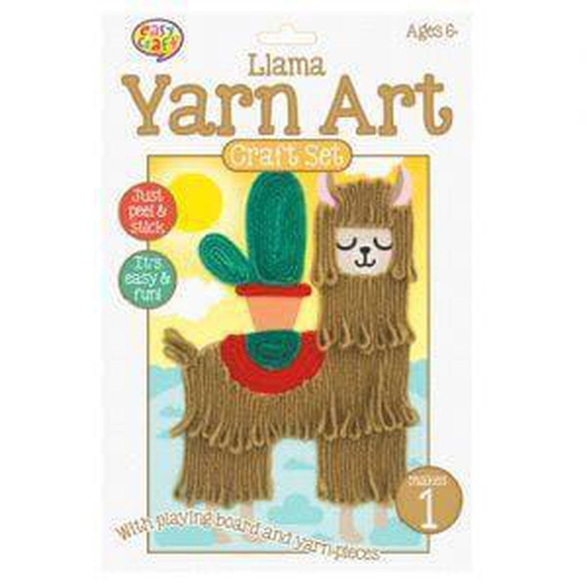 Llama Yarn Craft Kit - PoundToys