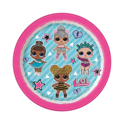 LOL Surprise 7" Dessert Plates 8pk - PoundToys