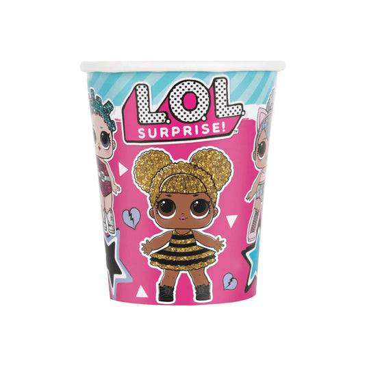 LOL Surprise 9oz Cups 8pk - PoundToys