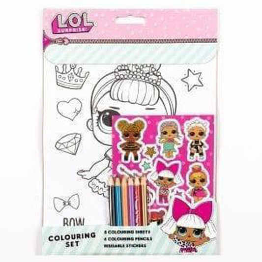 LOL Surprise Colouring Set - PoundToys