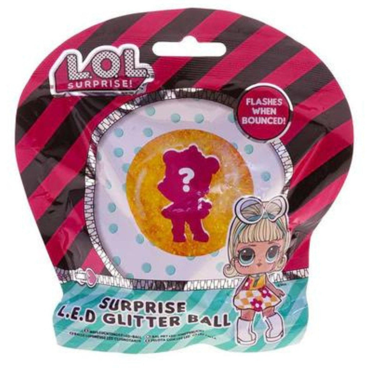 LOL Surprise LED Glitter Ball - PoundToys