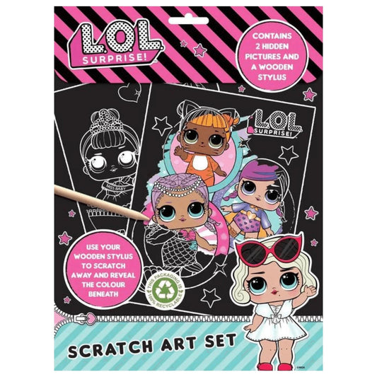 LOL Surprise Scratch Art Set - PoundToys