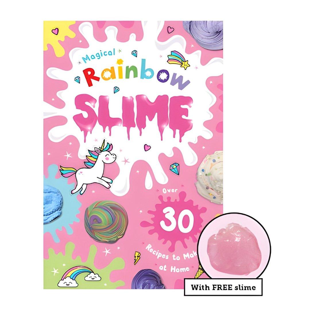 Magic Rainbow Slime Unicorn Book (With Free Slime) - PoundToys