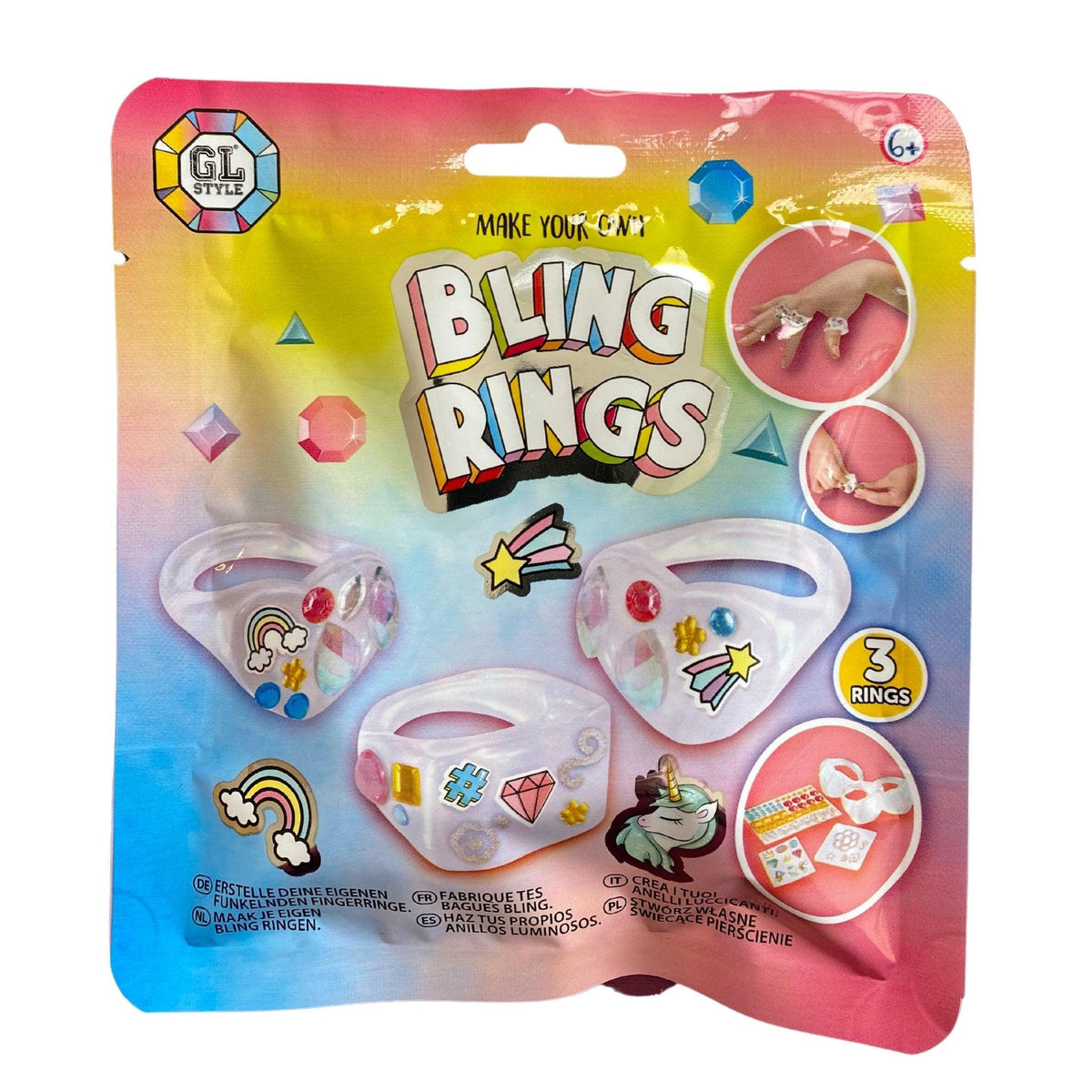 Make Your Own Bling Rings Surprise Bags - PoundToys