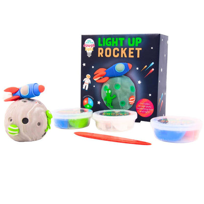 Make Your Own Dough Rocket Light - PoundToys