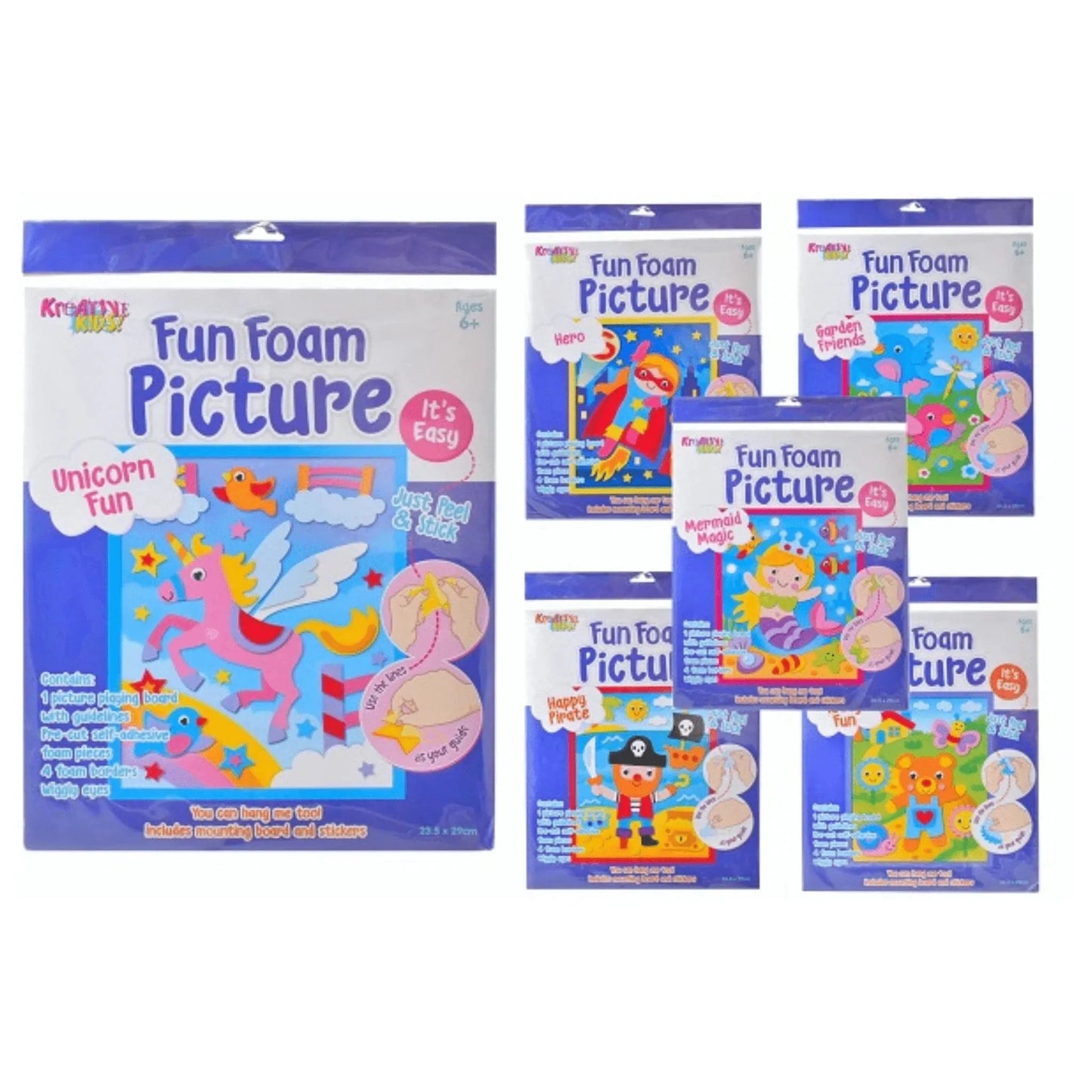 Make Your Own Fun Foam Pictures - PoundToys