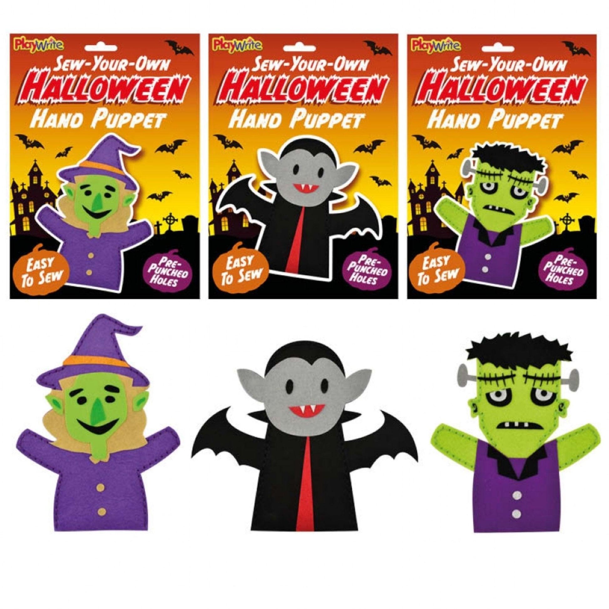 Make Your Own Halloween Puppet - PoundToys