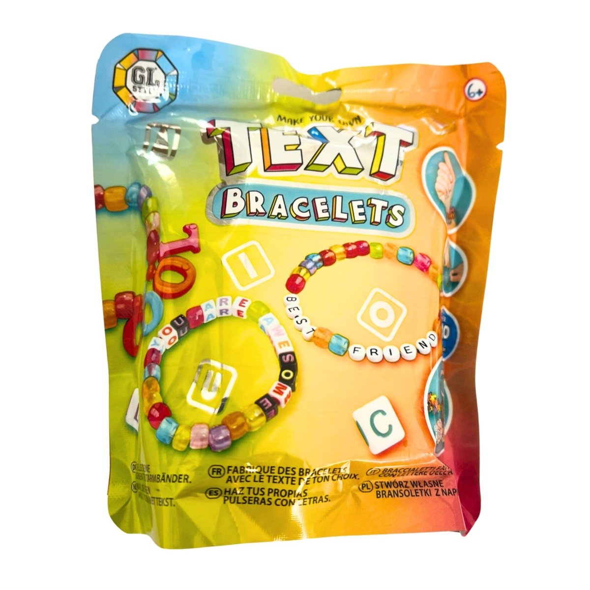 Make Your Own Text Bracelets Surprise Bag - PoundToys