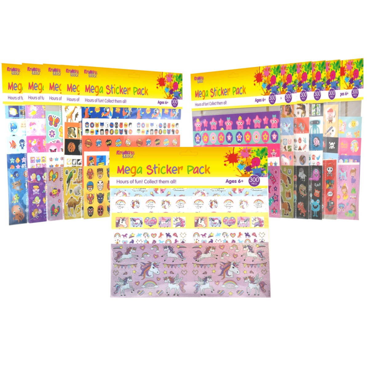 Mega Sticker Pack 300 - PoundToys