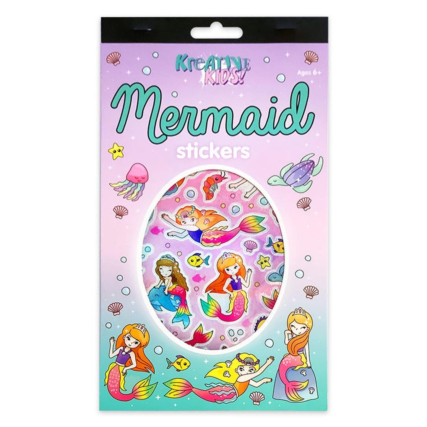 Mermaid Bumper Sticker Pad - PoundToys