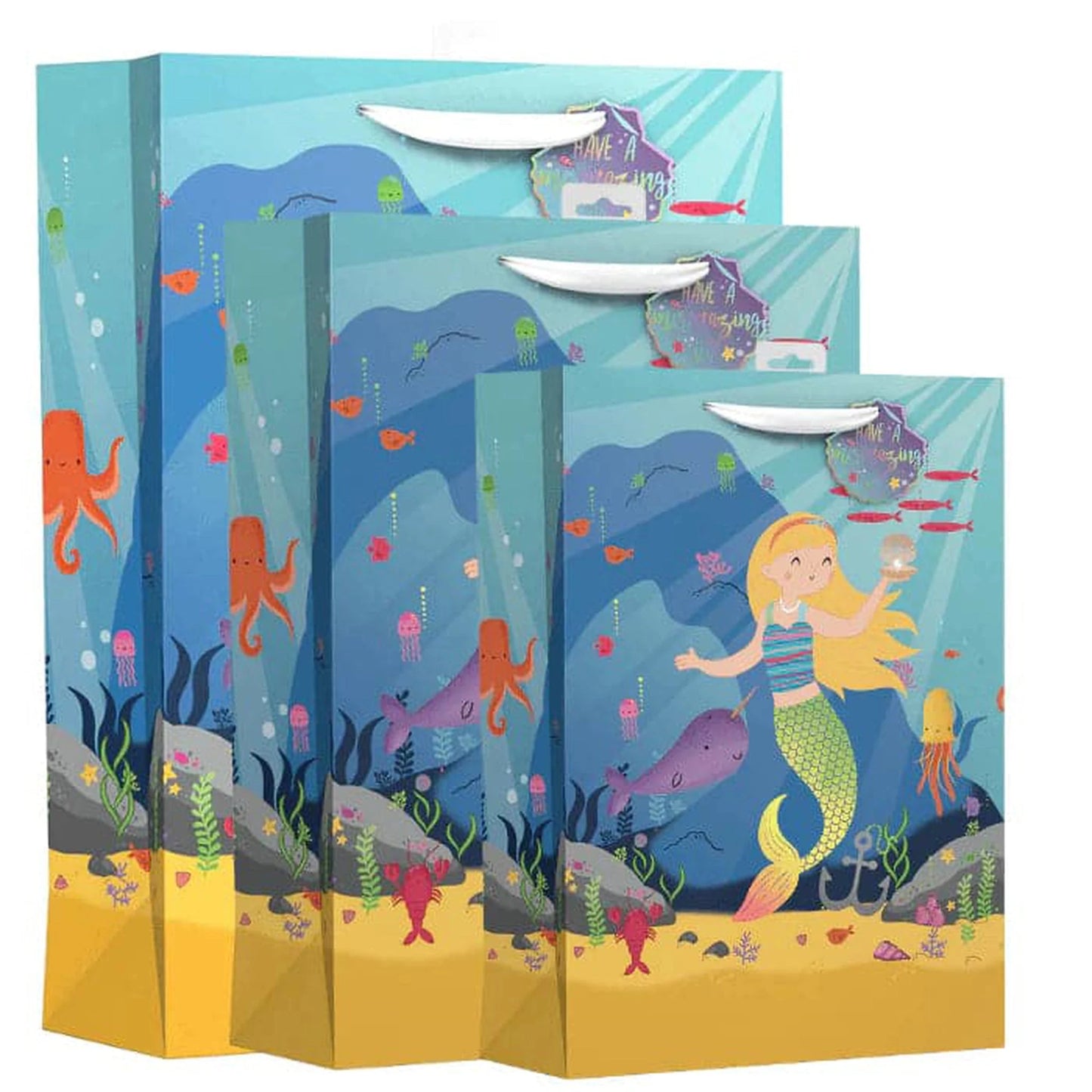 Mermaid Gift Bags - PoundToys