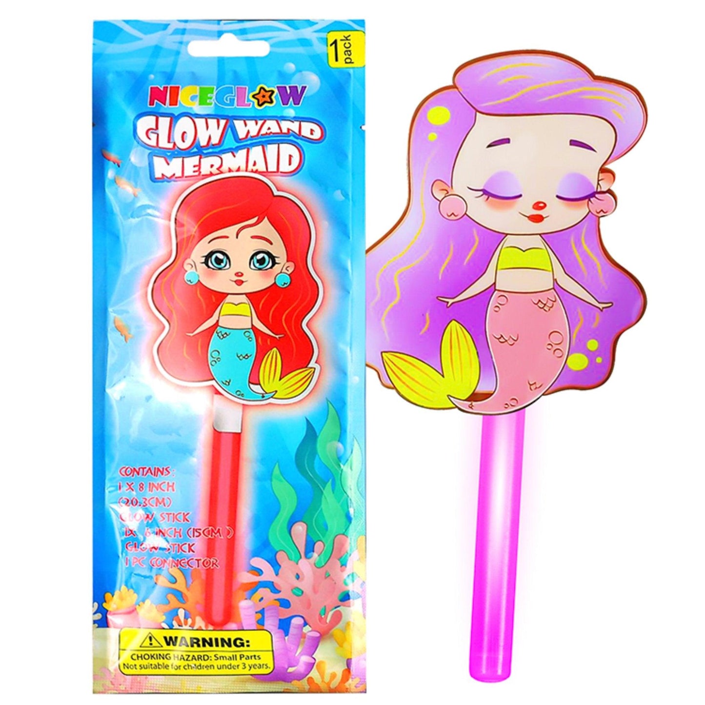 Mermaid Glow In The Dark Wand - PoundToys