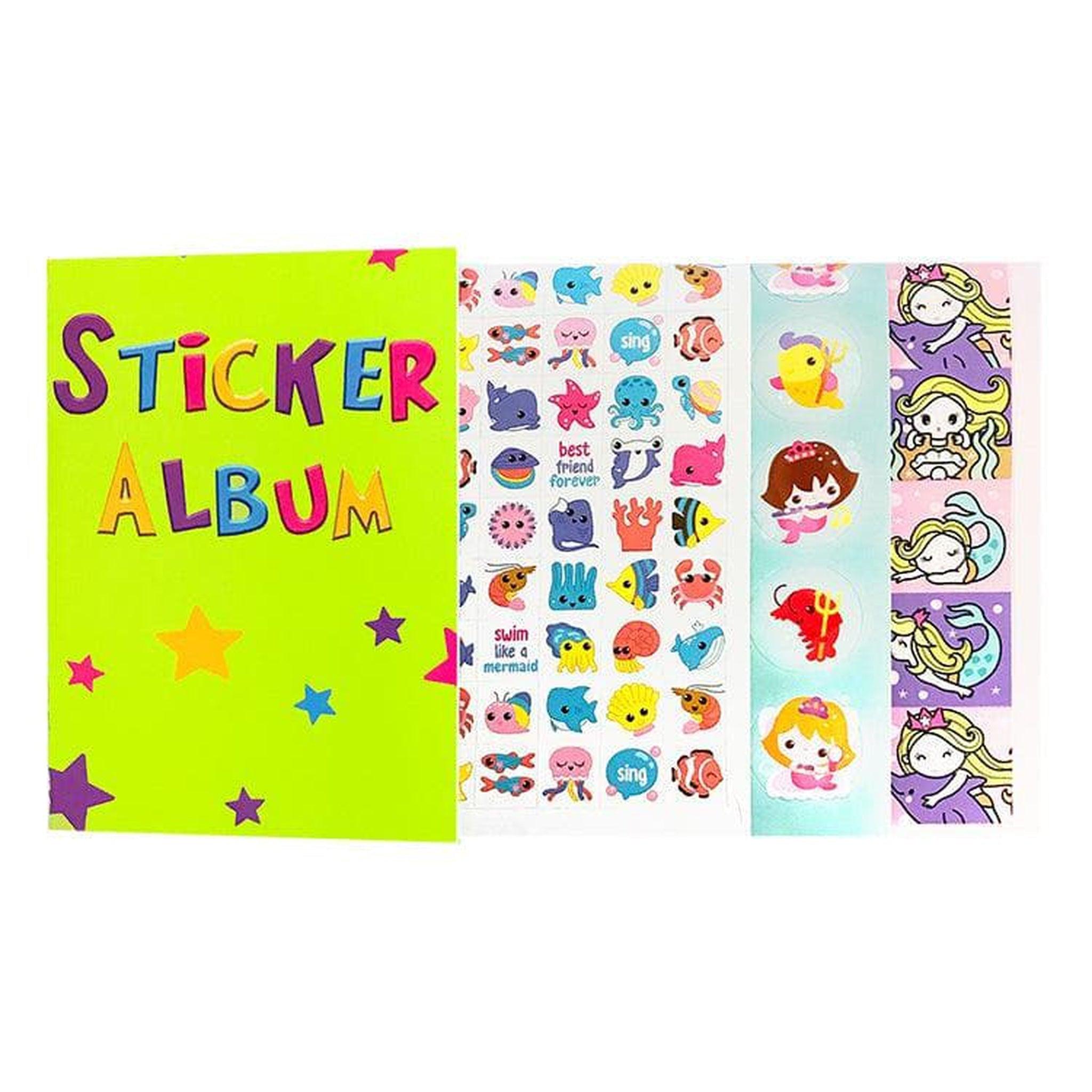 Mermaid Mini Sticker Album Pack - PoundToys