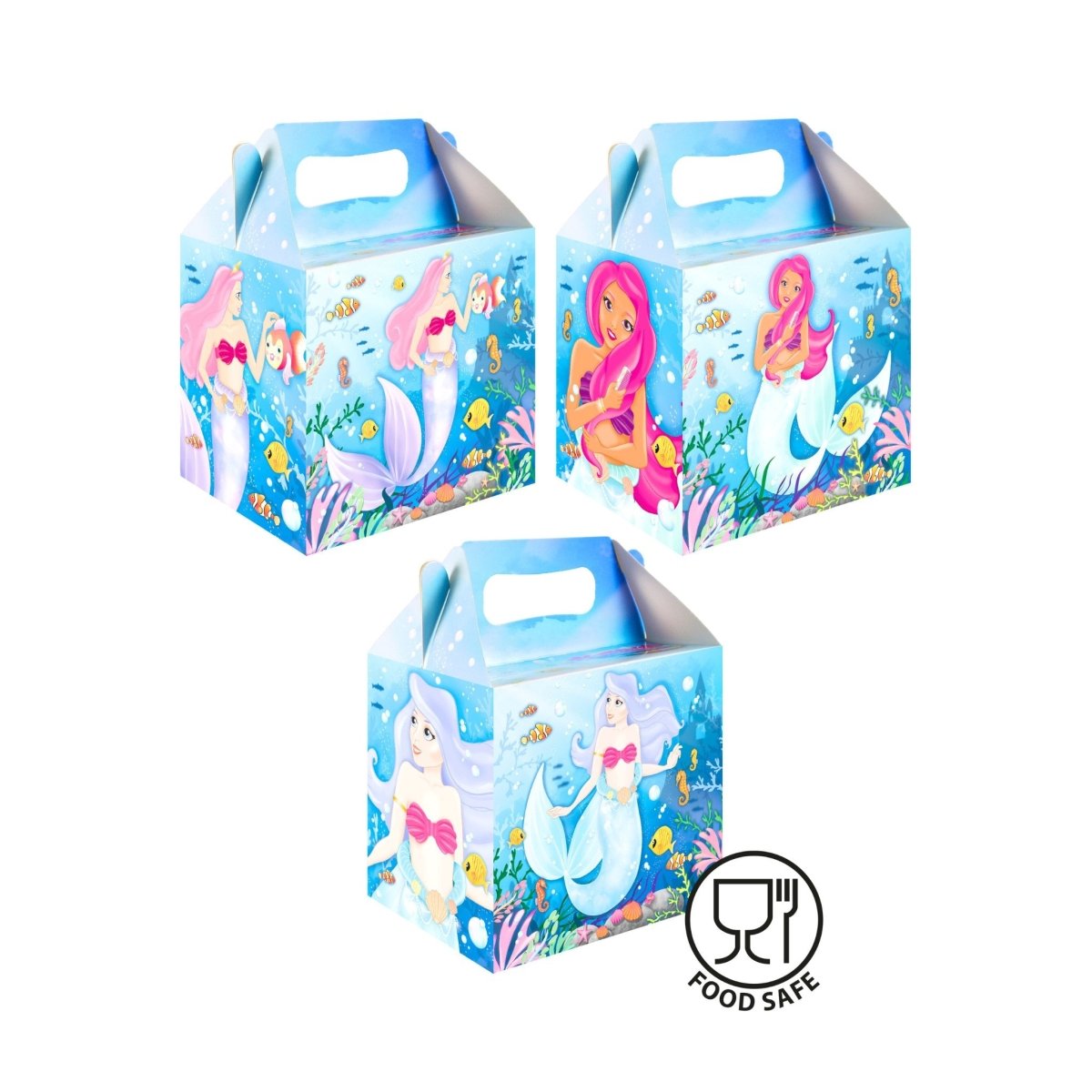 Mermaid Party Food Boxes - PoundToys