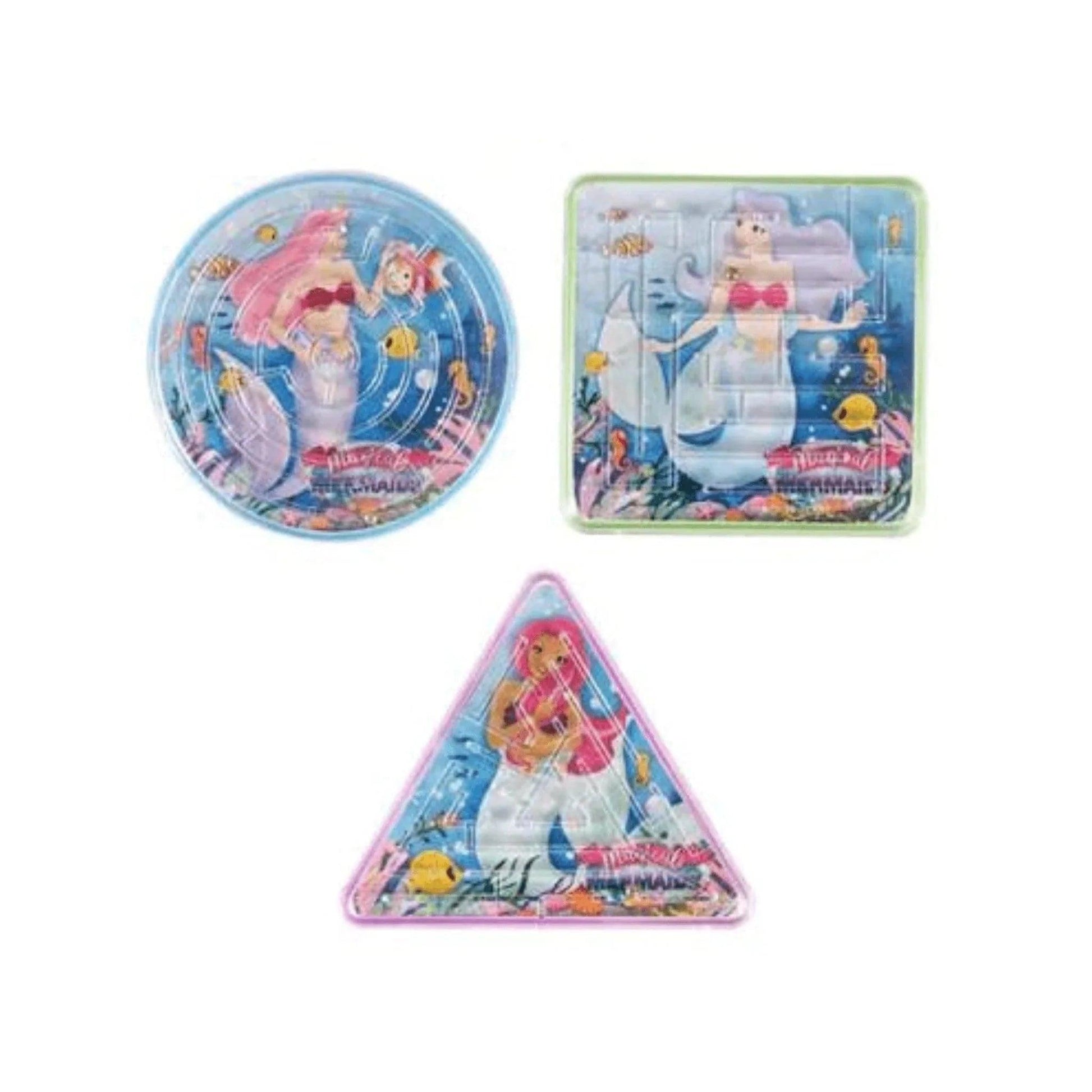 Mermaid Puzzle Mazes - PoundToys