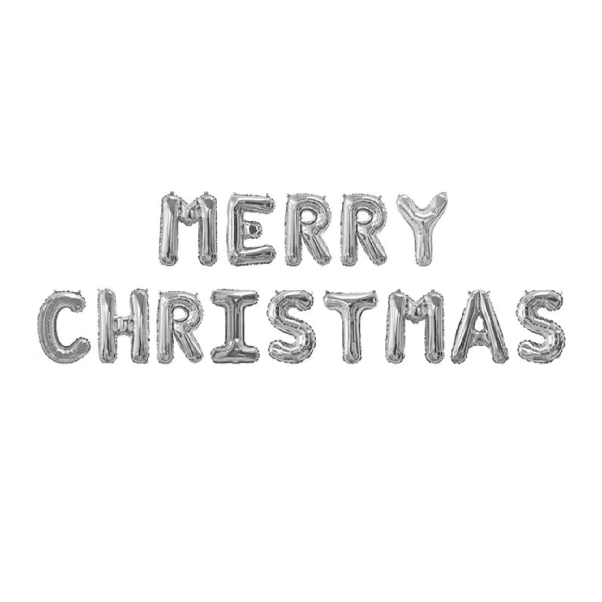 Merry Christmas Balloon Banner - PoundToys