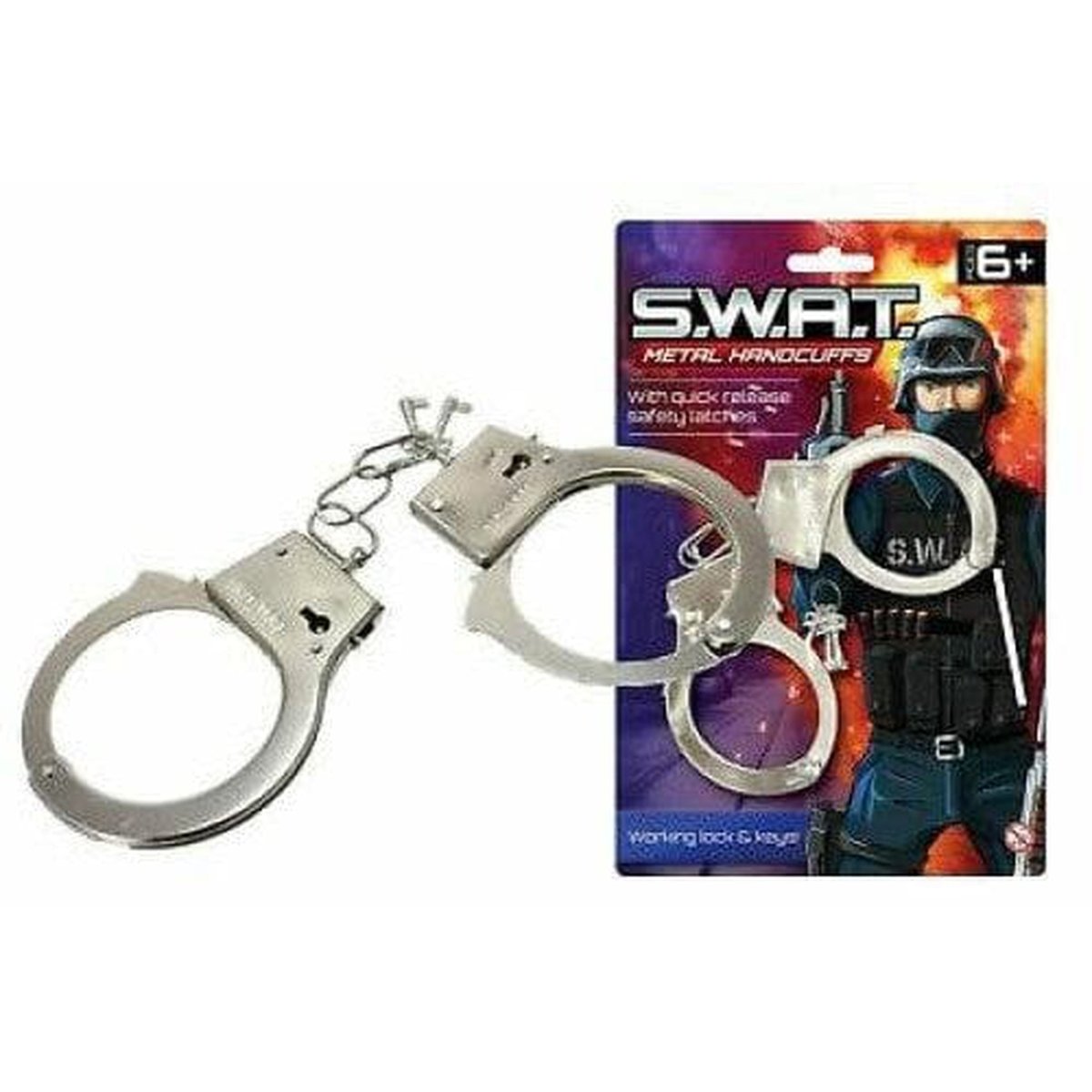 Metal Police Handcuffs - PoundToys