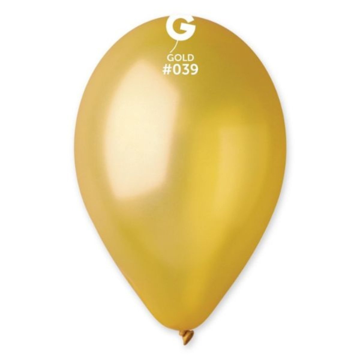 Metallic Gold Balloons 28cm/11" 10 Pack - PoundToys